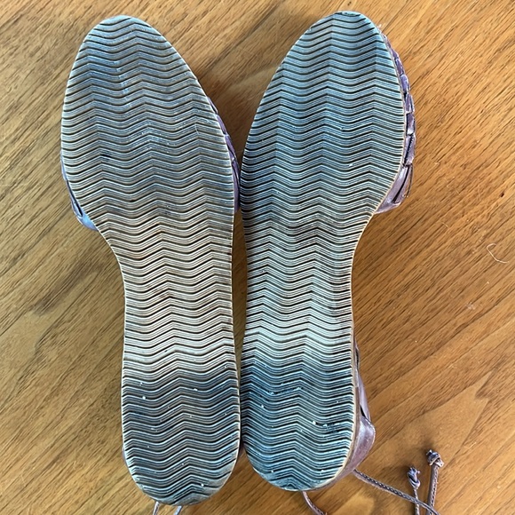 Vintage Bass Lace Up Espadrilles flats Sandals Made in Brazil - Picture 7 of 7